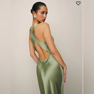 Reformation Casette Silk Dress size 8